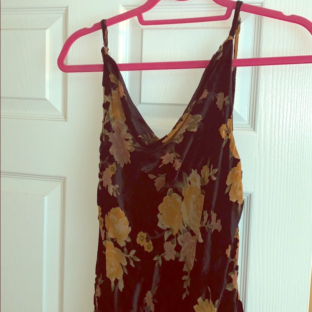 Vintage mini dress. Flowy.